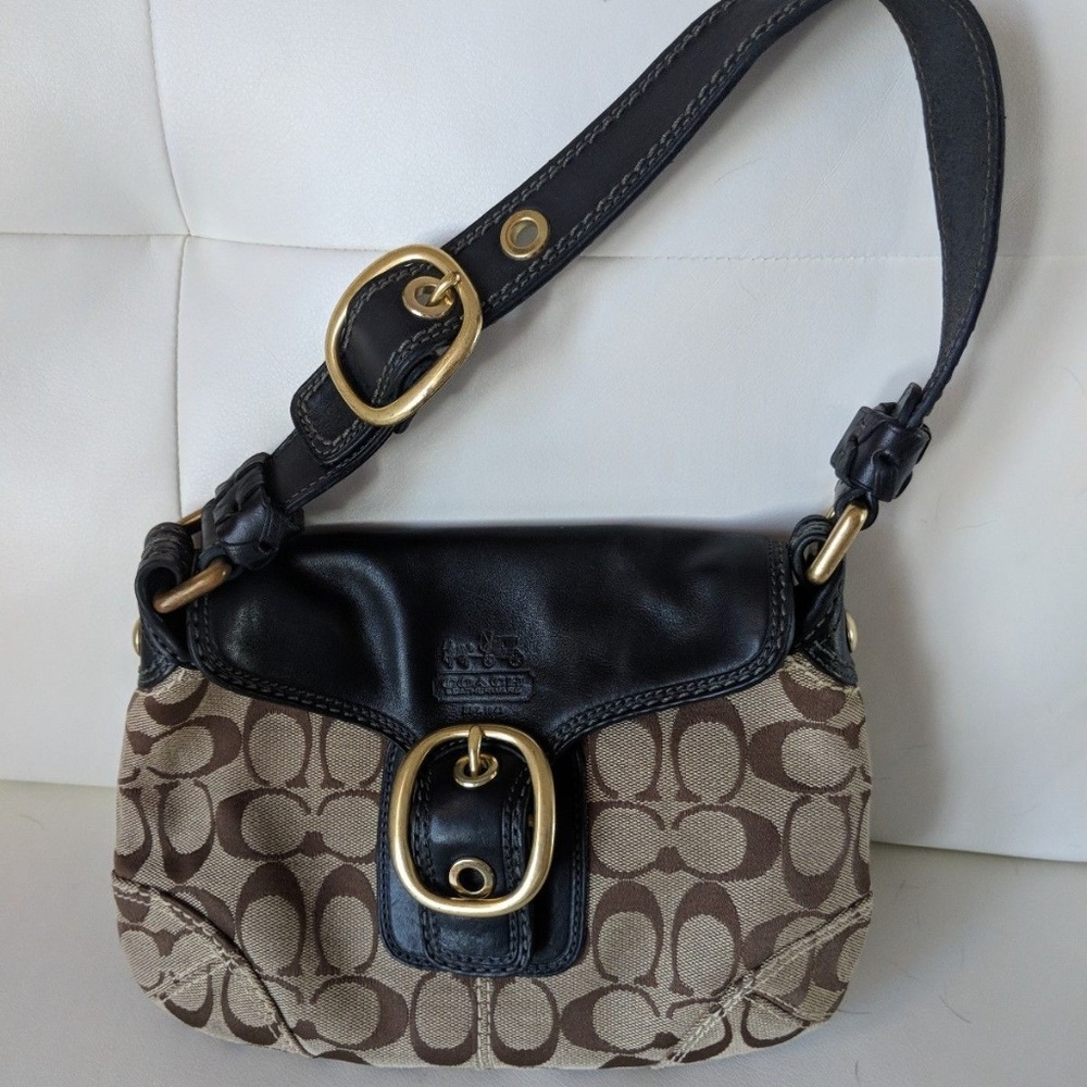 Coach F0773-11441 small hobo jacquard bag